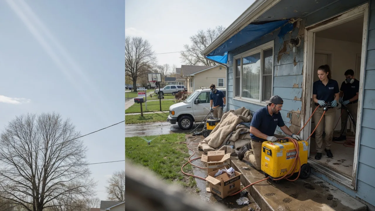 Basement Flood Cleanup in Charleston, MS near me